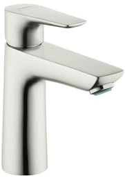 hansgrohe Talis E Modern 1-Handle 6-inch Tall Bathroom Sink Faucet in Brushed Nickel, 71710821
