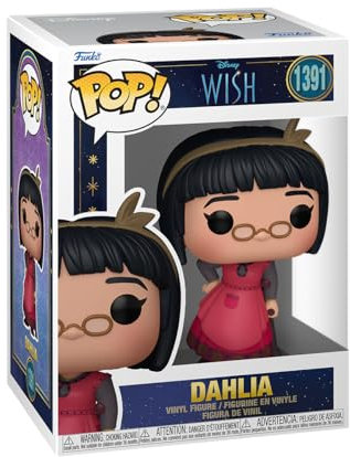 Funko POP! Vinyl: Disney Wish - Dahlia - Vinyl-Sammelfigur - Geschenkidee - Offizielle Handelswaren - Spielzeug Für Kinder Und Erwachsene - Ad Icons Fans - Modellfigur Für Sammler Und Display