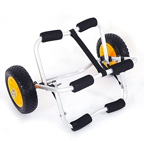 LALAHO Foldable Kayak Cart 165lbs Capacity, U Shape