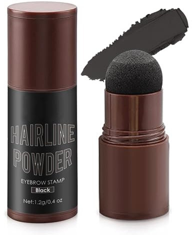 Pulver Ansatzpuder Streuhaar für Dünner Werdendes Haar Haaransatz-Schatten-Abdeckungs-Puder Premium Streuhaar zur Haarverdichtung Faser-Haarpulver Haarverdichtung für Frauen und Männer