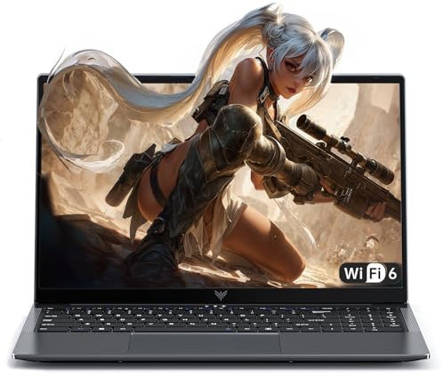ACEMAGIC 2025 15.6 Inch Laptop with Ryzen 5 7430U Processor up to 4.3GHz (Beat R5 7520U) 16GB RAM DDR4*2 512GB M.2 SSD with 11 Pro Installed, FHD, HDMI, BT5.2, USB3.2, Type-C, 54.7Wh Battery, WiFi 6.0