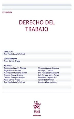 Derecho del Trabajo 13ª Edición (Manuales de Derecho del Trabajo y Seguridad Social)