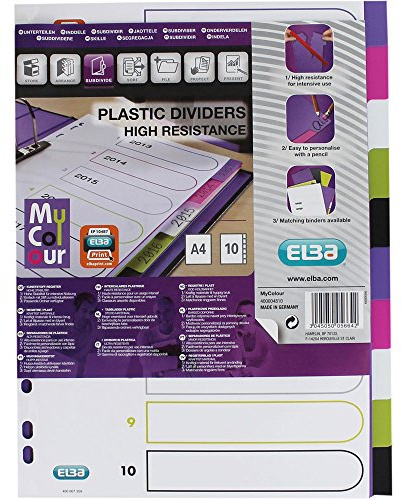 Elba plastflikavdelare 1 register