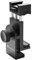ANNSM Aluminium Handy Smartphone Handy Clip Stativ Kopf Halterung Adapter mit vertikaler/horizontaler Aufnahme für Stativ, Einbeinstativ, Schieber, Dolly Stabilisator und iPhone, LG, Android-Handys