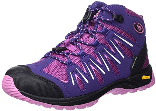 Brütting Expedition Kids High Traillaufschuhe, lila/rosa, 32 EU