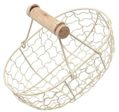 Cabilock 1stk Aufbewahrungskorb Aus Schmiedeeisen Kleiner Vintage Obstkorb Obstkörbe Aus Draht Desktop-organizer Für Den Haushalt Retro-desktop-obstkorb Eierkörbe Baby Dekorationen Jahrgang