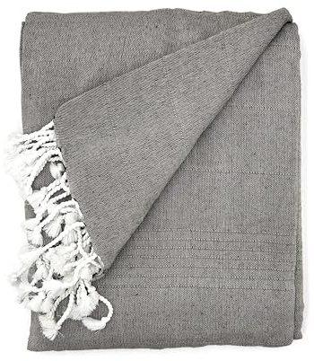 Cardenal Textil - Foulard Multipurpose pinniscola, pläd för säng, sängfilt, soffskydd, brun, 300 x 260 cm