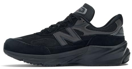 New Balance Men's FuelCell 990 V6 Sneaker, Black/Black, 8.5 XX-Wide Women/7 XX-Wide Men