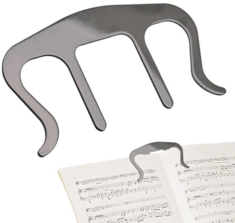 Pupitre pour partitions - Support de livre pour musiciens - Support de partitions de musique réglable - Support de livre de musique portable - Support pliable