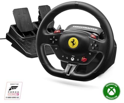 Thrustmaster T98 Ferrari 296 GTS, Volante per Xbox, PC