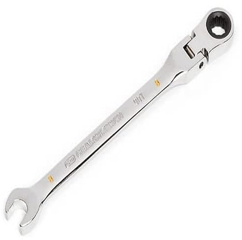 GEARWRENCH 8mm 4 Degree Swing Arch 12 Point Flex Head Ratcheting Combination Wrench - 86708