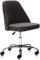 Sweetcrispy Niedlicher Schreibtischstuhl mit Rollen, Bürostuhl ohne Armlehnen, 113kg belastbar, Höhenverstellbarer Schminkstuhl Drehstuhl für Kleine Räume Heimbüro, Moderner Stoff, Desk Chair