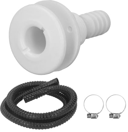 Kit di Installazione per Pompa di Sentina Marina Tubo da 6,7 ​​piedi per Pompe di Sentina con Uscita da 3/4 Pollici Kit Idraulico per Pompa di Sentina a Prova di Perdite