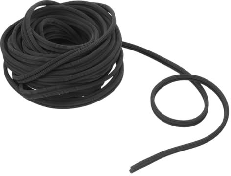 QUMIIRITY Tira De Spline para Pantallas De Ventana Cuerda De Spline De Caucho para Reparación De Pantallas De Puerta Longitud