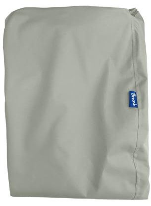 Bruni Classico Sitzsack-Bezug ohne Füllung - Wechselhülle (felsgrau, M)