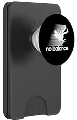 No Balance Chaise de Travail Parodie Amusante pour Le Sport et l'humour PopSockets PopWallet pour MagSafe