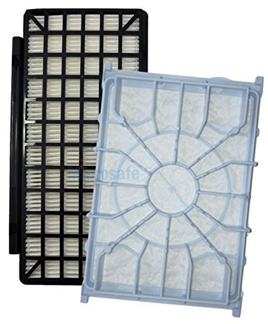 HEPA Filter + Motorfilter für Siemens VSQ8SIL66A Staubsauger Q 8.0 silencePower wie original VZ154HFB / VZ02MSF NEU von Microsafe®