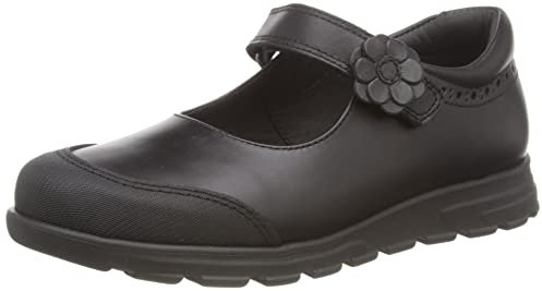 Pablosky Jungen Mädchen 334010 Spangenschuhe, Schwarz, 28 EU