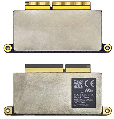 ICTION Laptop Solid State Drive 512GB SSD Replacement for MacBook Pro Retina 13 A1708 SSD 512GB Mid 2017
