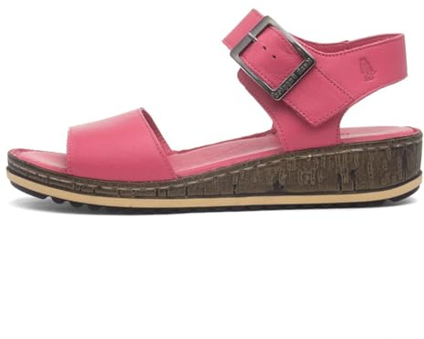 Hush Puppies Female Ellie Sandal, Fuchsia, 7