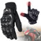 PNGOS Gants de moto pour homme et femme, respirants, écran tactile, doigts complets pour gants de motocross, VTT, hommes, pour la conduite, le cyclisme, la trottinette (M)