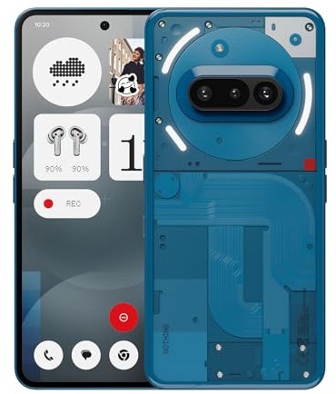 Nothing Phone (3a) Smartphone 12GB+256GB SIM-Free - Blue