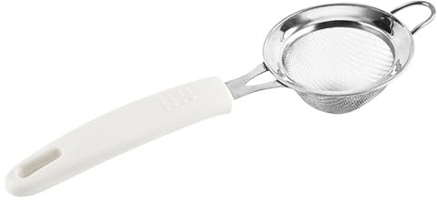 Colino a maglia fine a doppio strato in acciaio inox a 30 maglie – utensili da cucina gadget per alimenti, setacci succhi filtraggio drenante risciacquo lavaggio