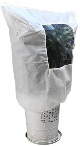 Generico Copertura Antiper Piante - Protezione Giardino dal con Cordino Stringi | Telo Termico Non Tessuto per Arbusti | Avvolgibile per Bonsai Ortaggi Agrumi Piccoli Alberi Protezione