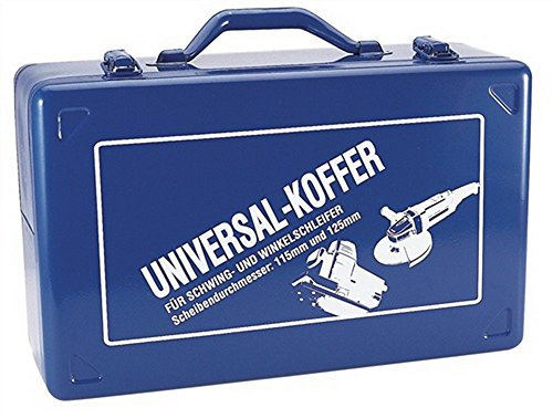 Kayser GmbH Ponceuse vibrante Coffre 390 x 240 x 140 mm Bleu f.d.115/125 mm Tôle d'acier