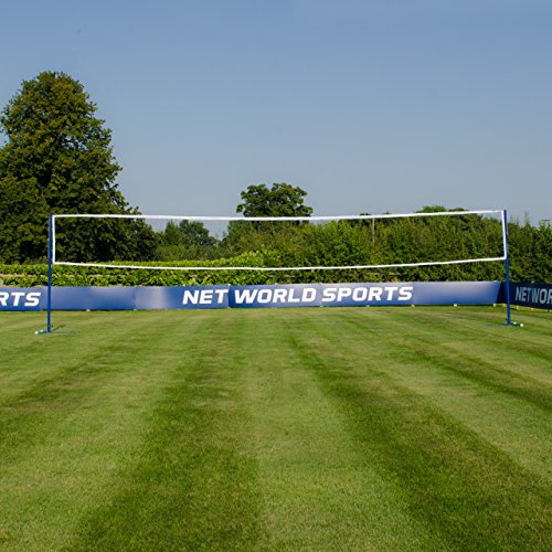Vermont Badminton Netz/Volleyball Netz | Wählen Sie entweder die Pfosten nur oder die Pfosten mit dem Netz | Volleyballnetz oder Badmintonnetz (Pfosten Nur)