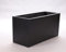 Pflanztrog, Blumentrog Fiberglas 80x30x40cm elegant schwarz-matt