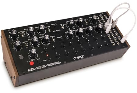 MOOG DFAM Semi-Modular Analog Percussion Synthesizer with 8 Step Sequencer, 24-Point Patch Bay