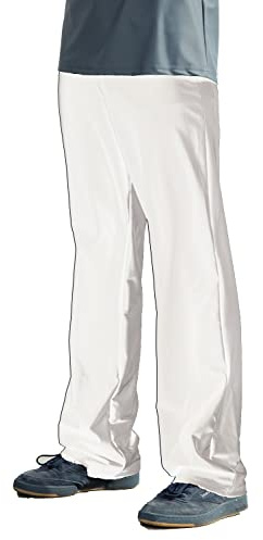 B Dancewear Mens Jazz Pants for Dance Small White Adult Sizes