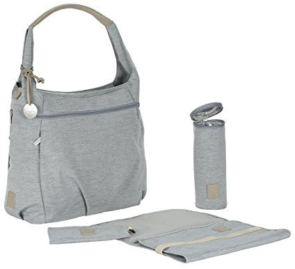 LÄSSIG Baby Wickeltasche Stylische Tasche nachhaltig Babytasche/Green Label Hobo Bag