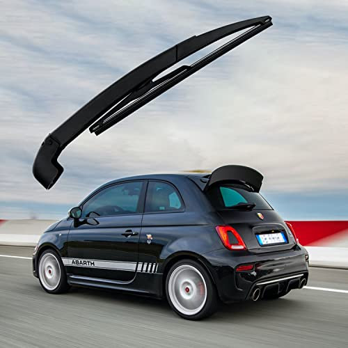 JOPHEK Parabrezza Braccio Tergicristallo Set di Ricambio Compatibile con FIAT 500 2007-2018# 51787577
