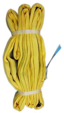 ALFA LOGISTIK Rundschlinge 2m Umfang 3t Tragkraft - Polyester EN1492-2 - Kompatibel mit PKW, LKW, Motorrad & mehr