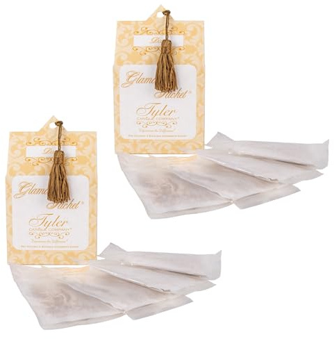 Tyler Candle 40111 Diva Dryer, Home, Drawer, Vehicle Scent Sachet, Pack of 2