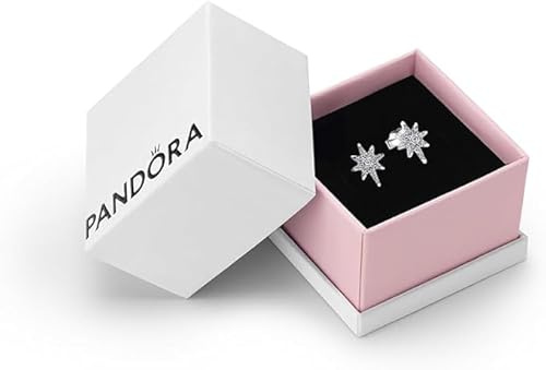 Pandora Sparkling North Star Stud Earrings- With Gift Box