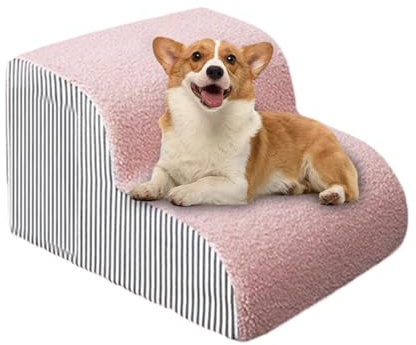Renopfect Escalier pour chien, pour lit, chat et chien, aide à l'escalade, rampe pour chien, canapé, voiture, SUV, salon, chambre à coucher, maison