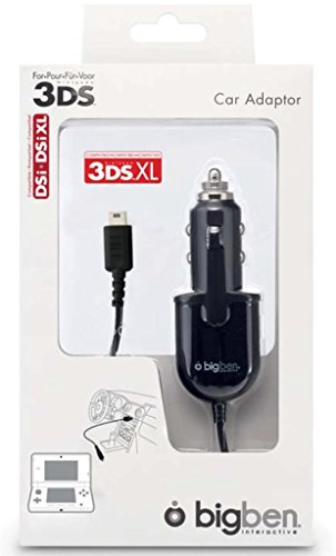 Bigben Kfz Power Adapter Ladegerät Auto Lader 12 V für Nintendo 3DS 3DS XL DSi DSi XL