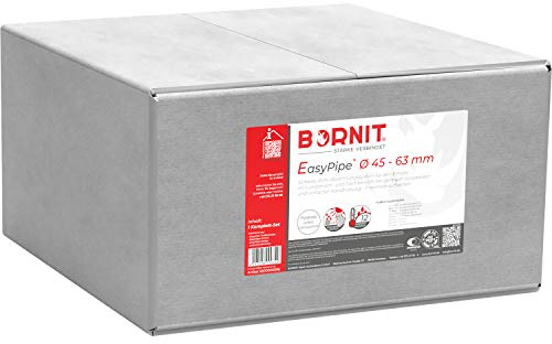 BORNIT EasyPipe Kabeldurchführung wasserdicht 45-63mm, [DIN18533]