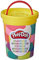 Play-Doh Gemischte Tonne, große Tonne mit verschiedenen Knetfarben für Kinder ab 2 Jahren, 1246 g F4684 Mehrfarbig
