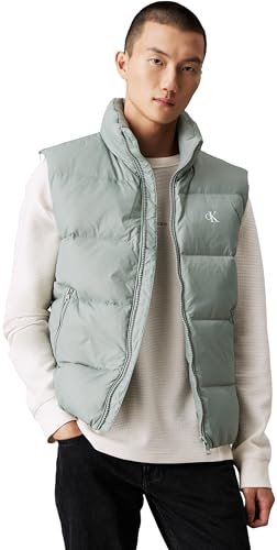 Calvin Klein Jeans herr Essentials dunväst, Skiffergrå, S