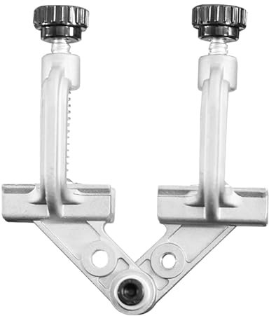 140 × 120 mm Abrazadera de Esquina con Rango de Ángulo de 180°, Puede Sujetar Paneles de 1 mm a 40 mm, Sargentos Angulares para Carpintería, para Tubos de Aluminio, Acero inoxidable, Leña, etc (Plata)