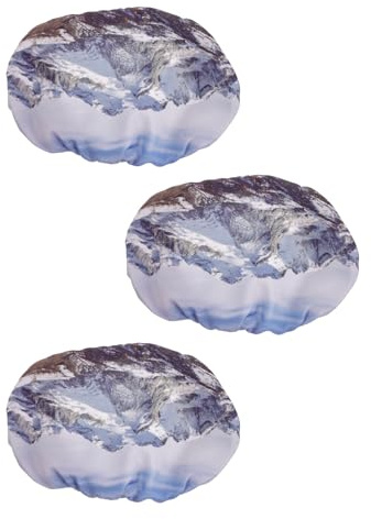 GARVALON Funda Protectora para Gafas de Esquí y Snowboard Antirayaduras Elástica Talla Única Protección UV 3 Unidades Bolsa de Viaje para Deportes de Invierno y Actividades al Aire