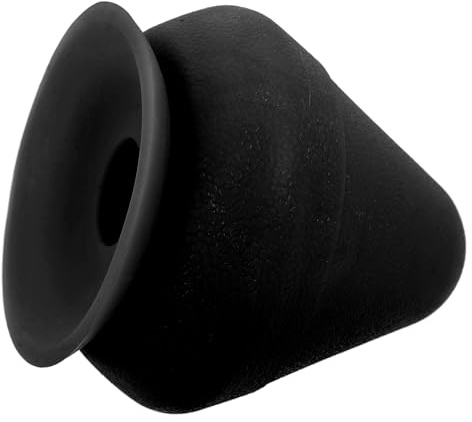 Operitacx Pelota de Masaje Muscular con Ventosa para Autoterapia, Diseño de Ranuras en Tpe, Adhesión a Paredes Lisas para Masaje en Casa y Trabajo