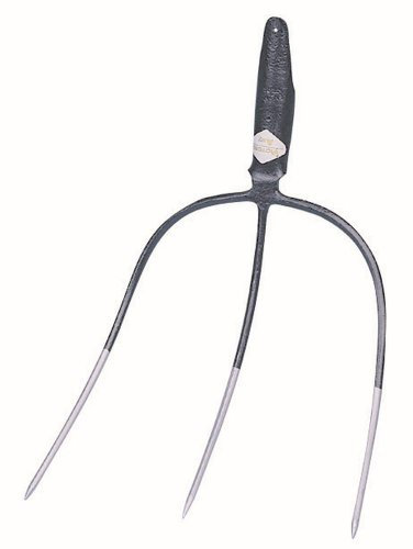 Heugabel m. Federd. o. Stiel 3 Zinken 37 x 32 cm