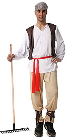 Costumizate! Disfraz de Campesino talla unica especial de navidad