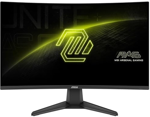 MSI MAG 276CFDE E20 Gaming Monitor - Curved Rapid VA Panel Reaktionszeit 0 - Flachbildschirm (TFT/LCD) - 27 [Energieklasse E] (9S6-3CE11M-024)