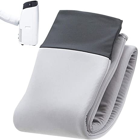 Amesor Protection pour Tuyau Climatisation, Tuyau Isolée pour Climatiseurs Portables, Protection Anti-poussière Et Lavable pour Tuyau Climatisation, Climatiseur Tuyaux D'échappement